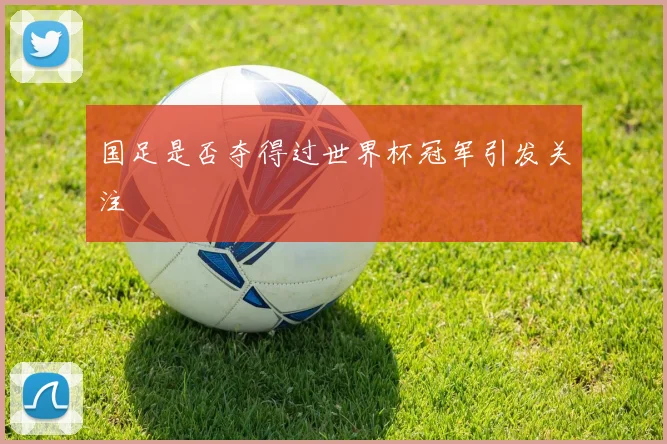 国足是否夺得过世界杯冠军引发关注