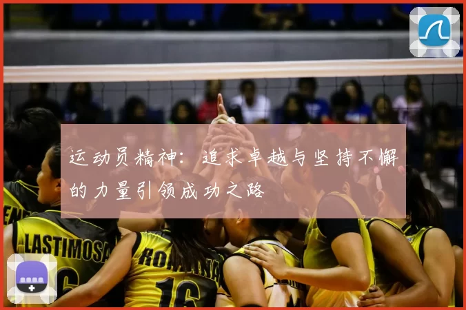 运动员精神：追求卓越与坚持不懈的力量引领成功之路