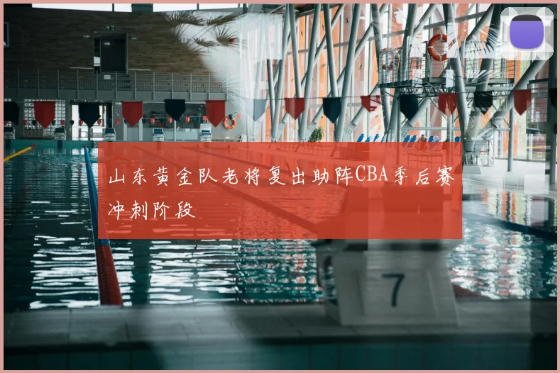 山东黄金队老将复出助阵CBA季后赛冲刺阶段