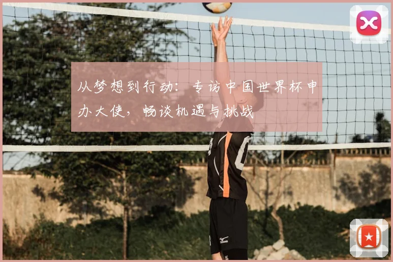从梦想到行动:专访中国世界杯申办大使,畅谈机遇与挑战
