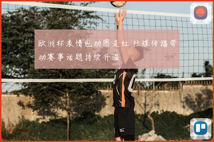 欧洲杯表情包动图走红 社媒传播带动赛事话题持续升温