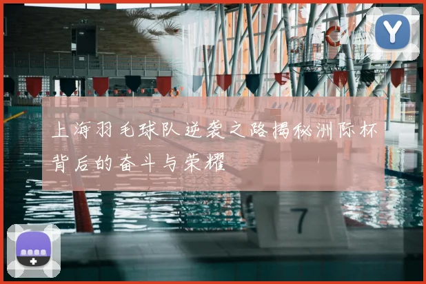 上海羽毛球队逆袭之路揭秘洲际杯背后的奋斗与荣耀