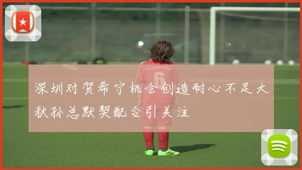 深圳对贺希宁机会创造耐心不足大秋孙总默契配合引关注